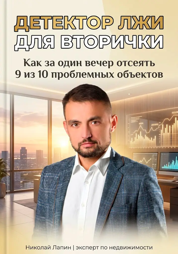 Книга «Детектор лжи для вторички. Как за один вечер отсеять 9 из 10 проблемных объектов»